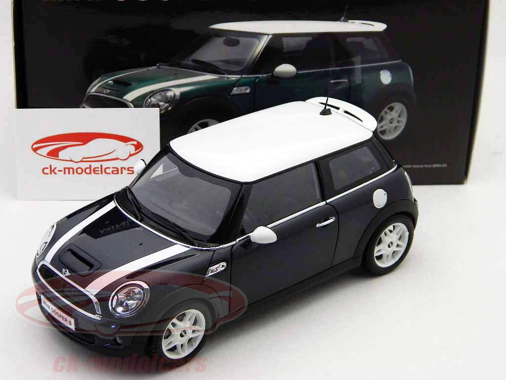 MINI COOPER SE ミニカー　1/18 Kyosho Mini Cooper S Metallic Blue White 2006 1/18