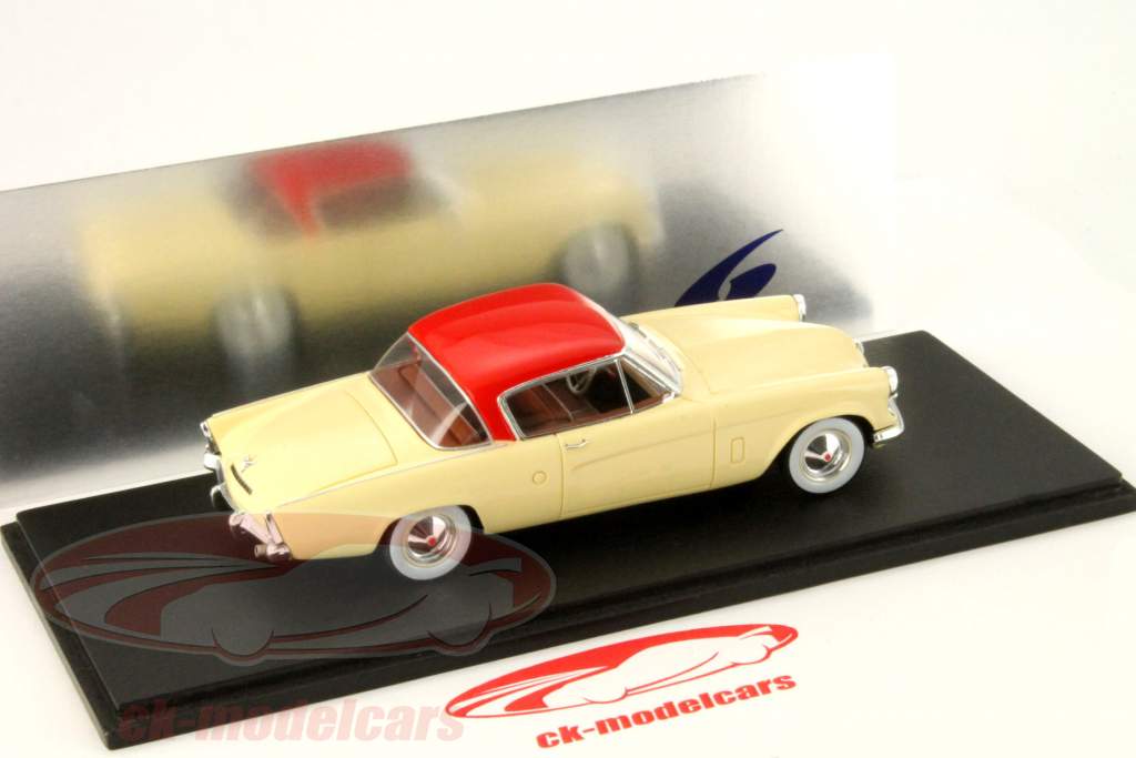 Studebaker Campione Anno 1953 beige / rosso 1:43 Spark