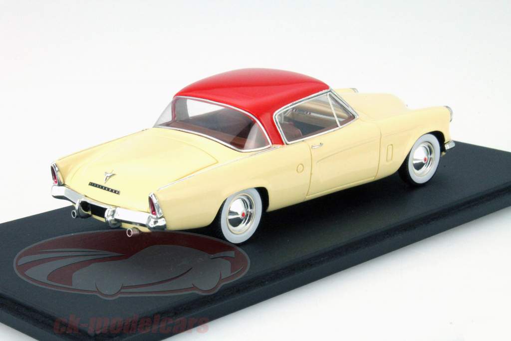Studebaker Campione Anno 1953 beige / rosso 1:43 Spark