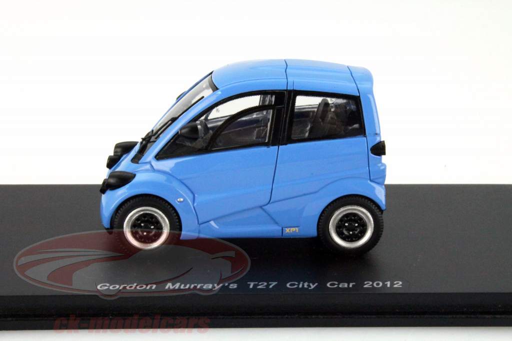 Gordon Murrays T27 Cidade Carro Ano 2012 azul 1:43 Spark