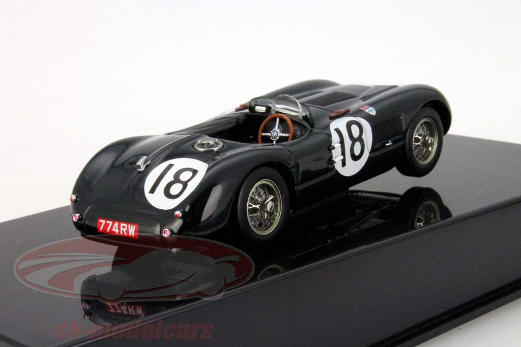 ジャガーCタイプ＃18ウィナー24ルマン1953ロルトハミルトン1時43オートアート