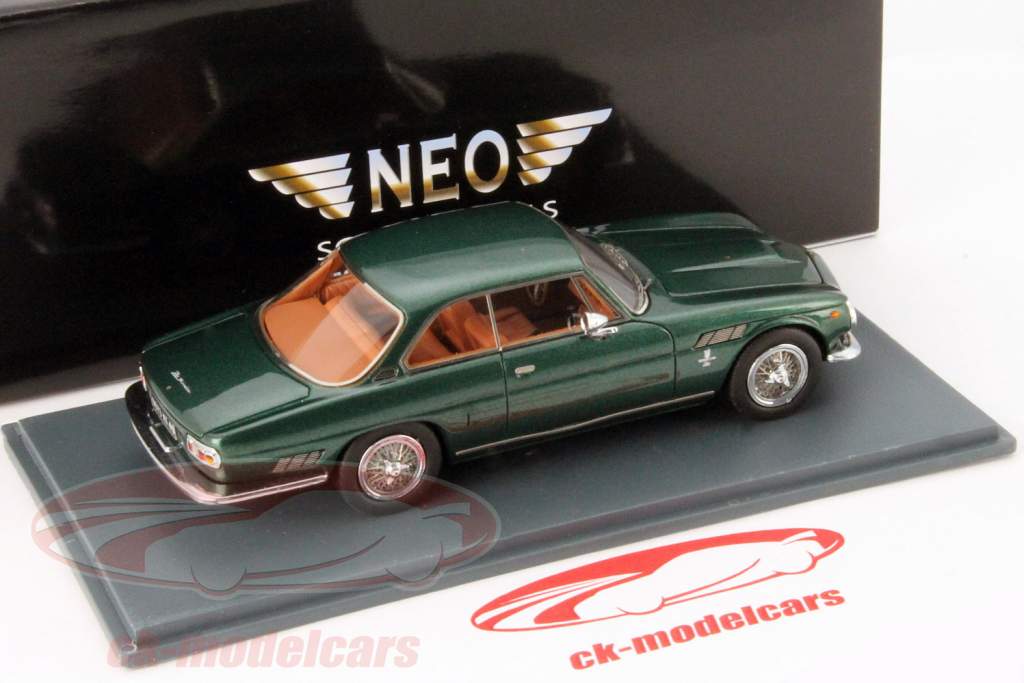 Iso Rivolta GT mørkegrøn metallisk 1:43 Neo
