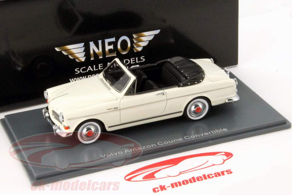 Volvo Amazon Coune Conversível branco 1:43 Neo