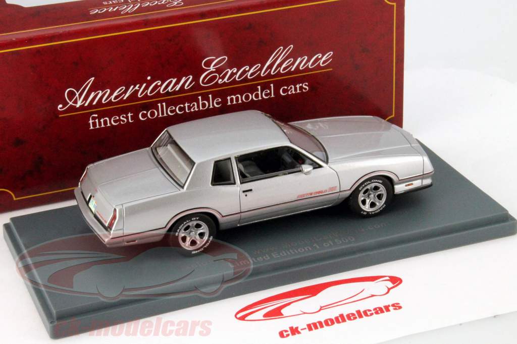 Neo 1:43 Chevrolet Monte Carlo SS silver NEO44808 model car
