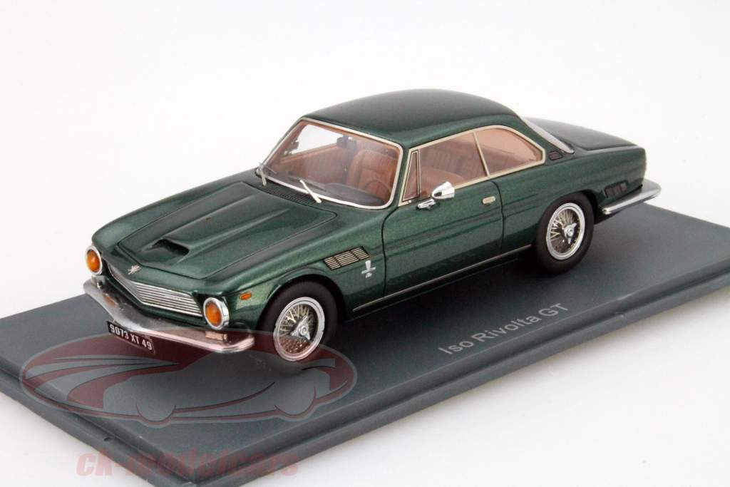 Iso Rivolta GT dark green metallic 1:43 Neo