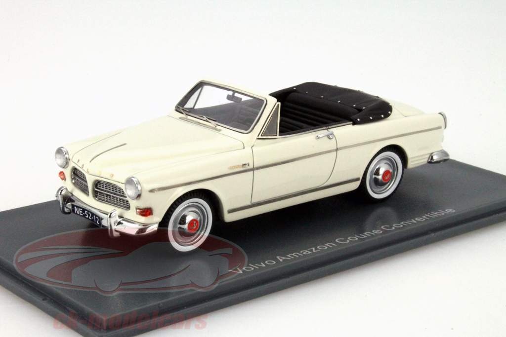 Volvo Amazon Coune Cabriolet hvid 1:43 Neo