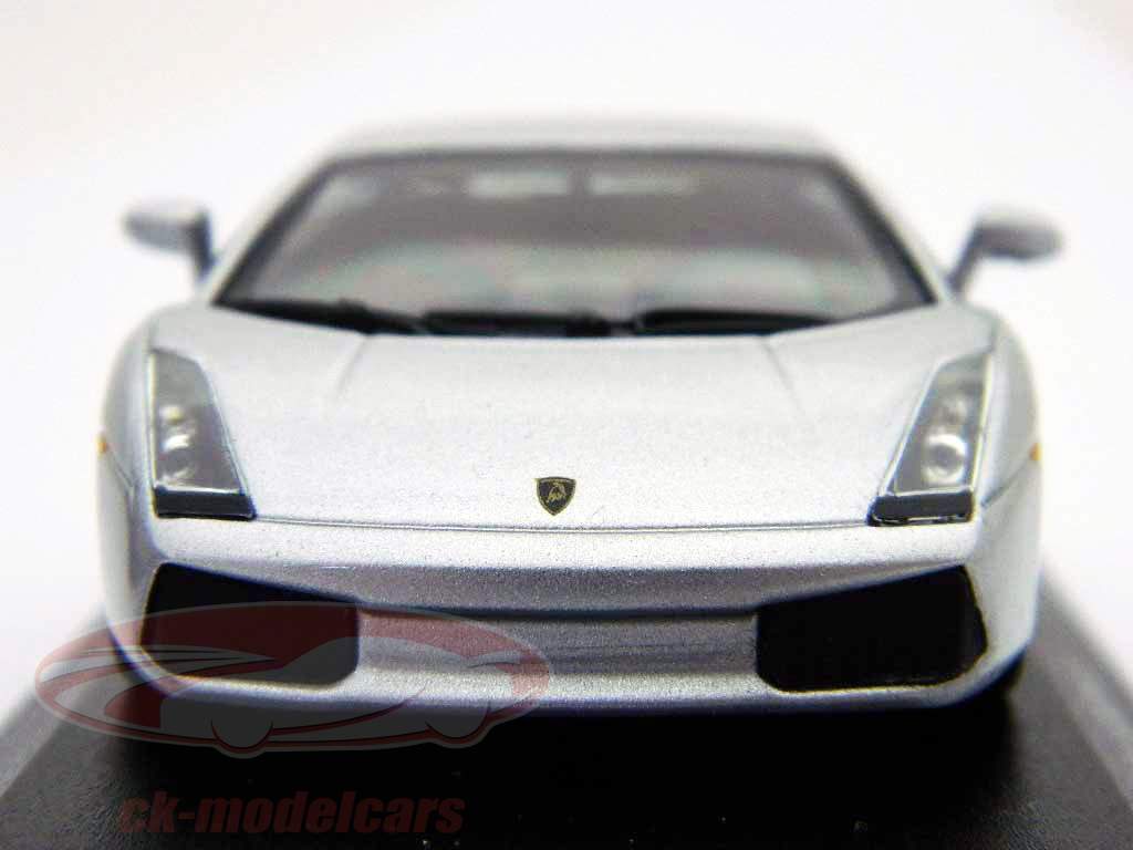 Lamborghini Gallardo Anno 2004 d'argento 1:43 Minichamps