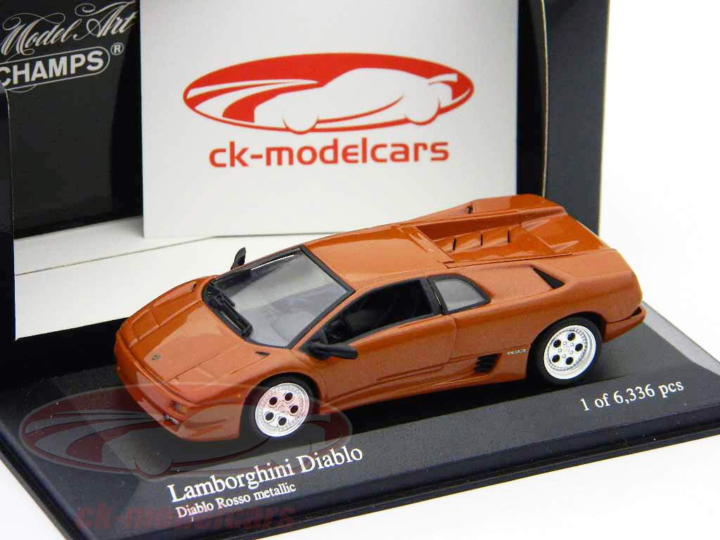 Lamborghini Diablo year 1994 diablo red metallic 1:43 Minichamps