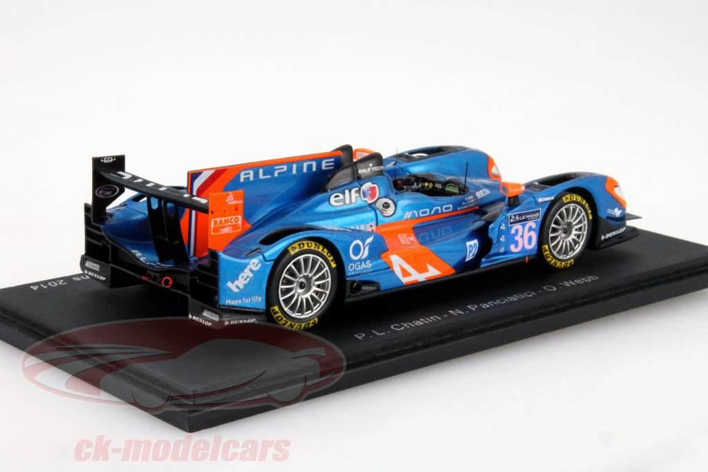 Alpine A450b Signatech Alpine #36 7th 24h LeMans 2014 1:43 Spark