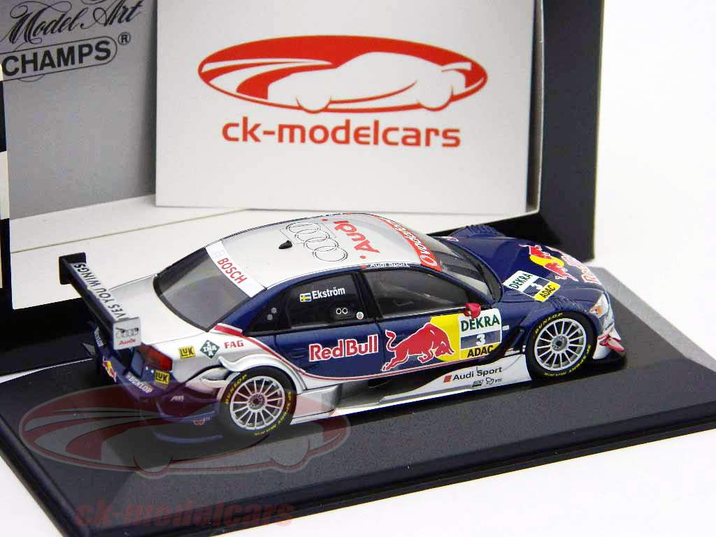 【ミニチャンプス】Audi A4 DTM 2004 M Ekström Ekström impresses in Race of Champions | Audi MediaCenter