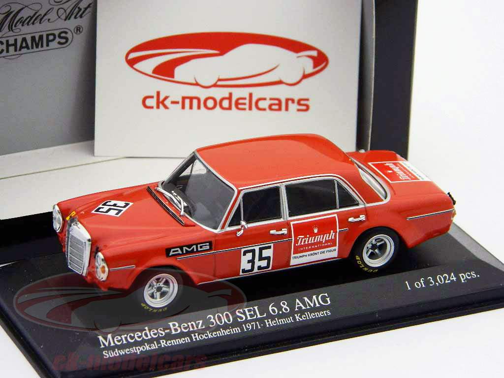 Minichamps 1:43 Mercedes-Benz 300 SEL 6.8 Hockenheim 1971