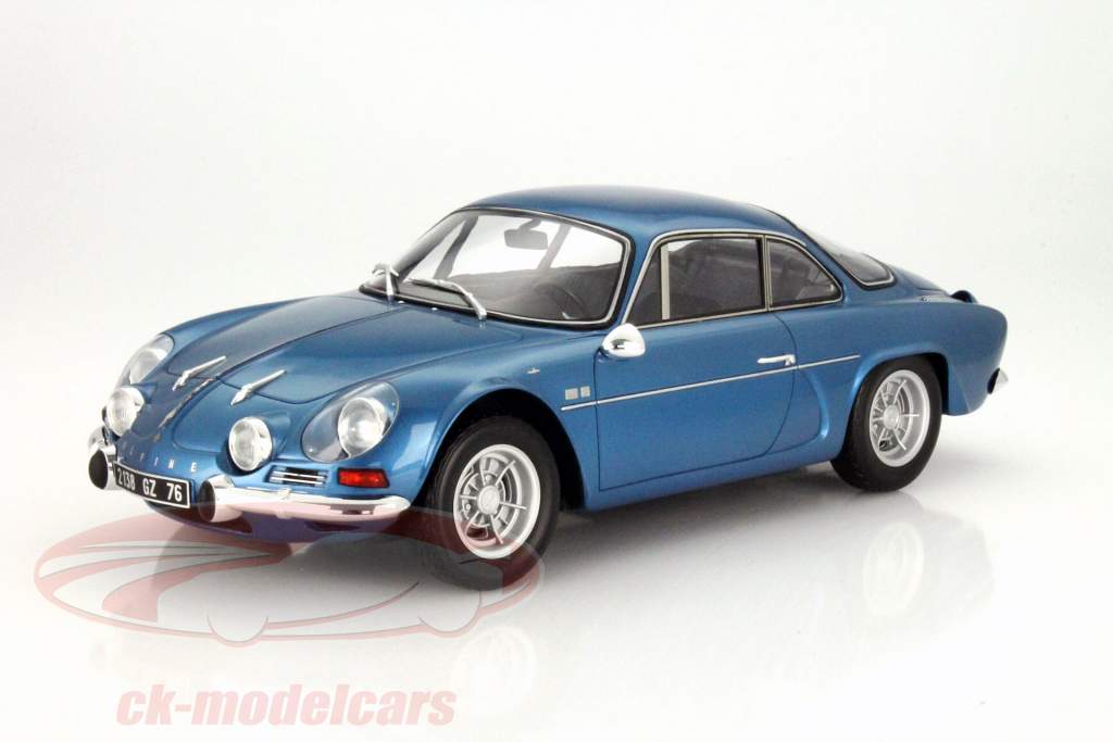 Renault Alpine A110 1600 S Ano 1973 azul metálico 1:12 OttOmobile