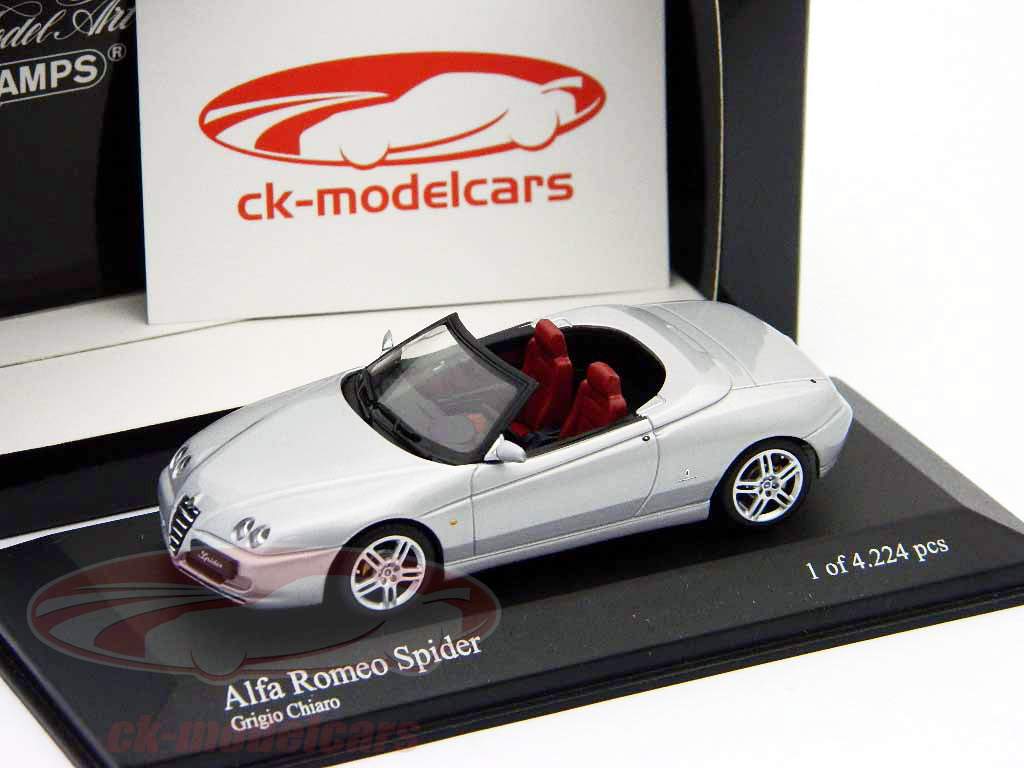 Alfa Romeo Spider silber / silver Bj. 2003 1:43 PMA