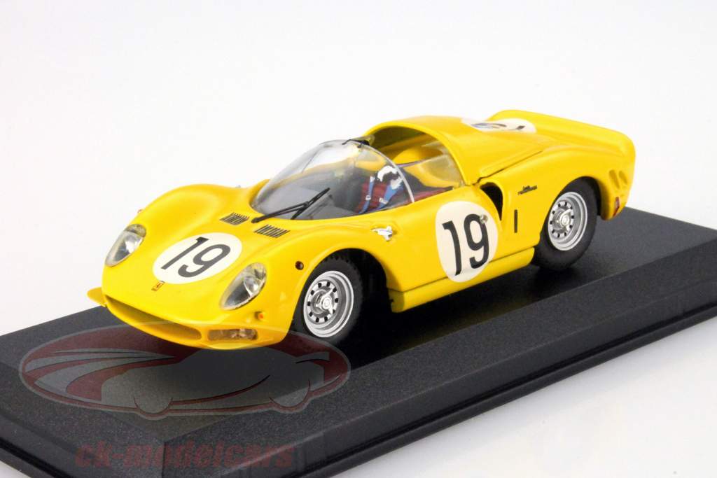 Ferrari P2 LeMans Test 1966 Beurlys, Dumay 1:43 Model Best