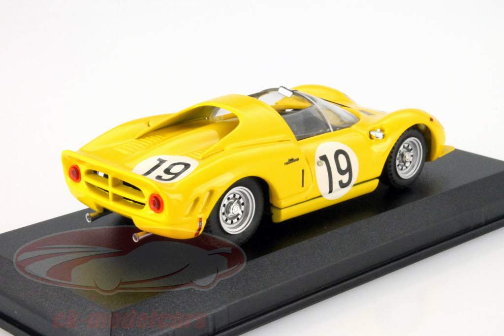 Ferrari P2 LeMans Test 1966 Beurlys, Dumay 1:43 Model Best