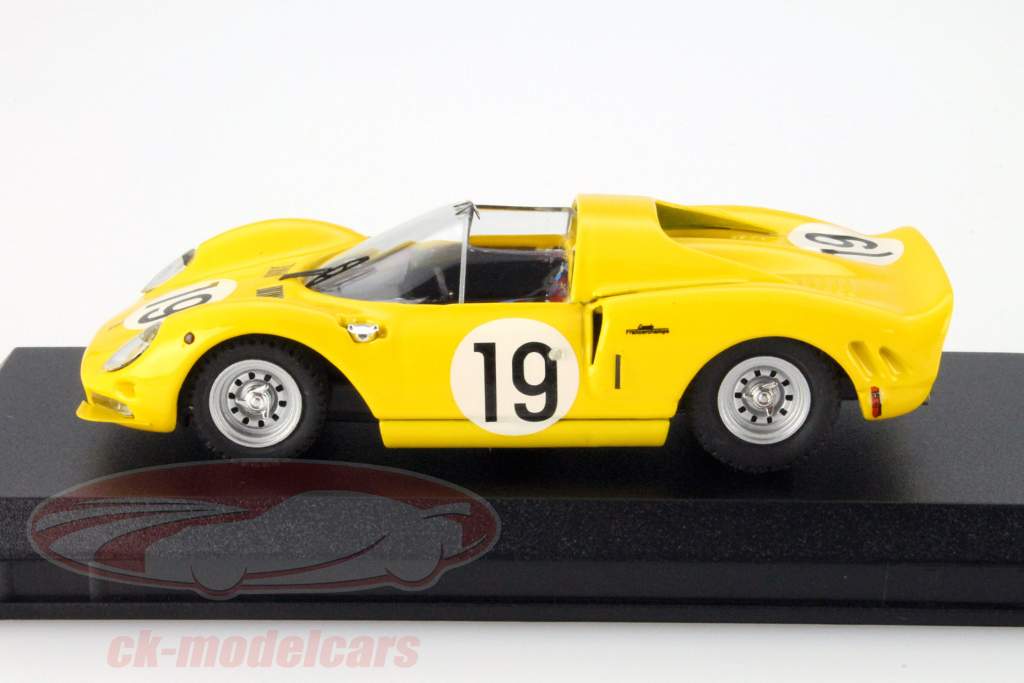 Ferrari P2 LeMans Test 1966 Beurlys, Dumay 1:43 Model Best