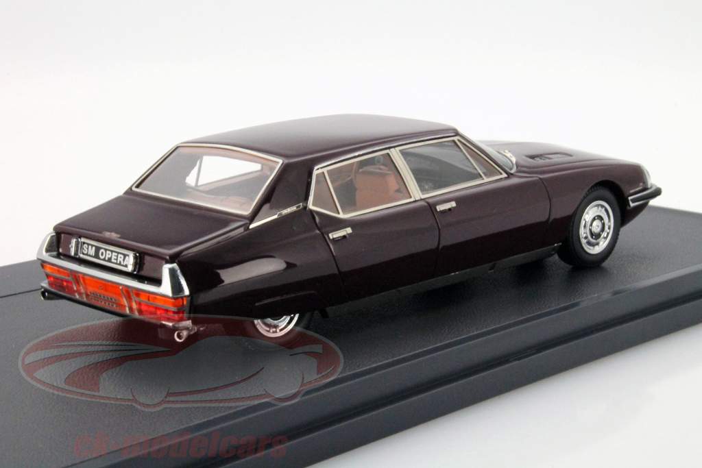 Citroen SM Opera by Henri Chapron Baujahr 1971 braun 1:43 Matrix