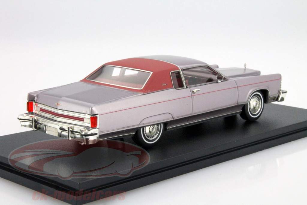 Lincoln Town Coupe 年 1976 粉红色 金属的 1:43 GLM
