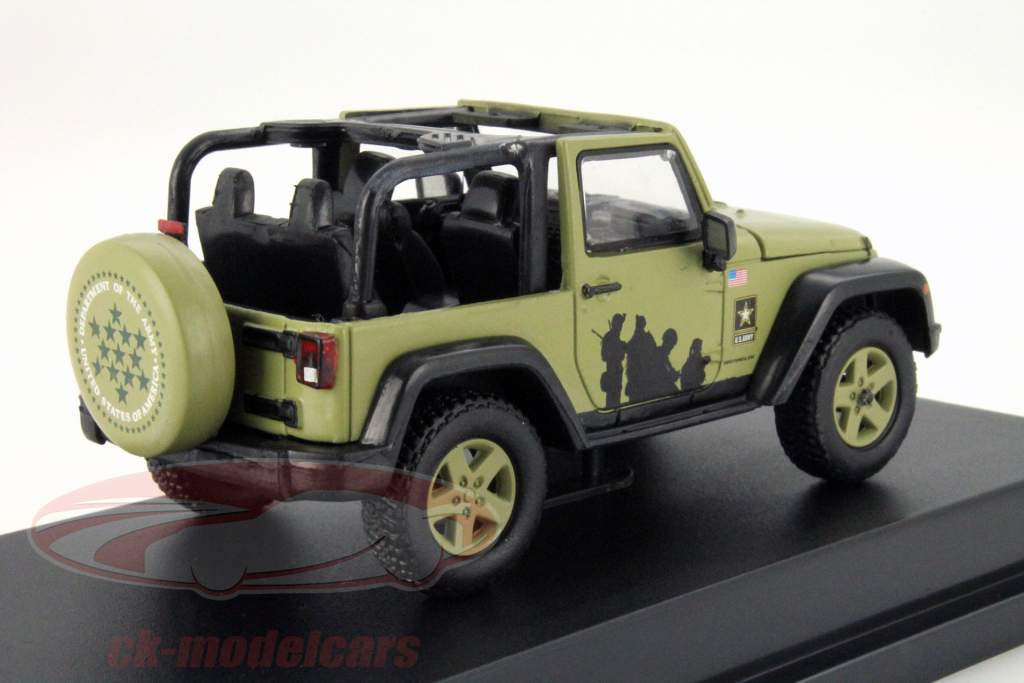 Jeep Wrangler Ano 2012 U.S. Exército Lima 1:43 Greenlight