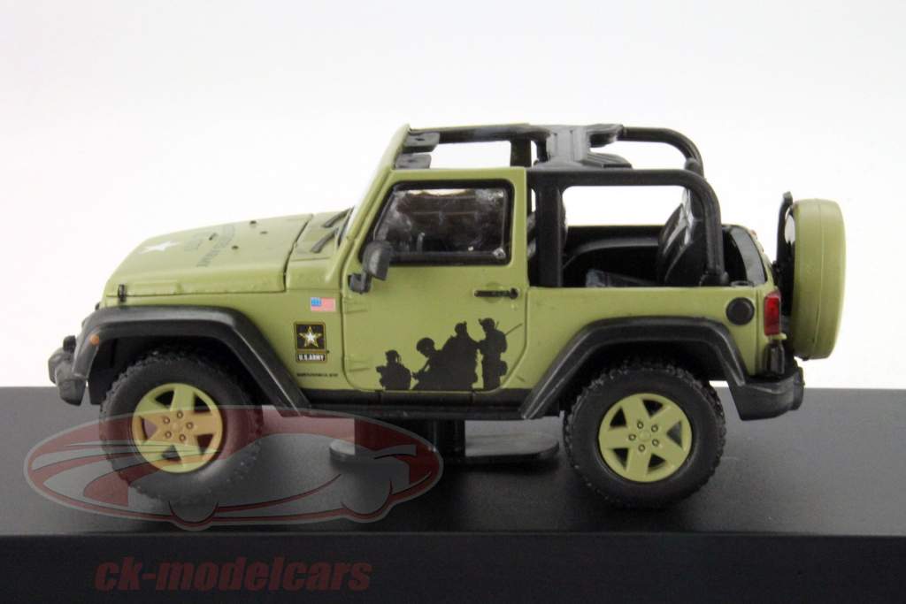 Jeep Wrangler Ano 2012 U.S. Exército Lima 1:43 Greenlight