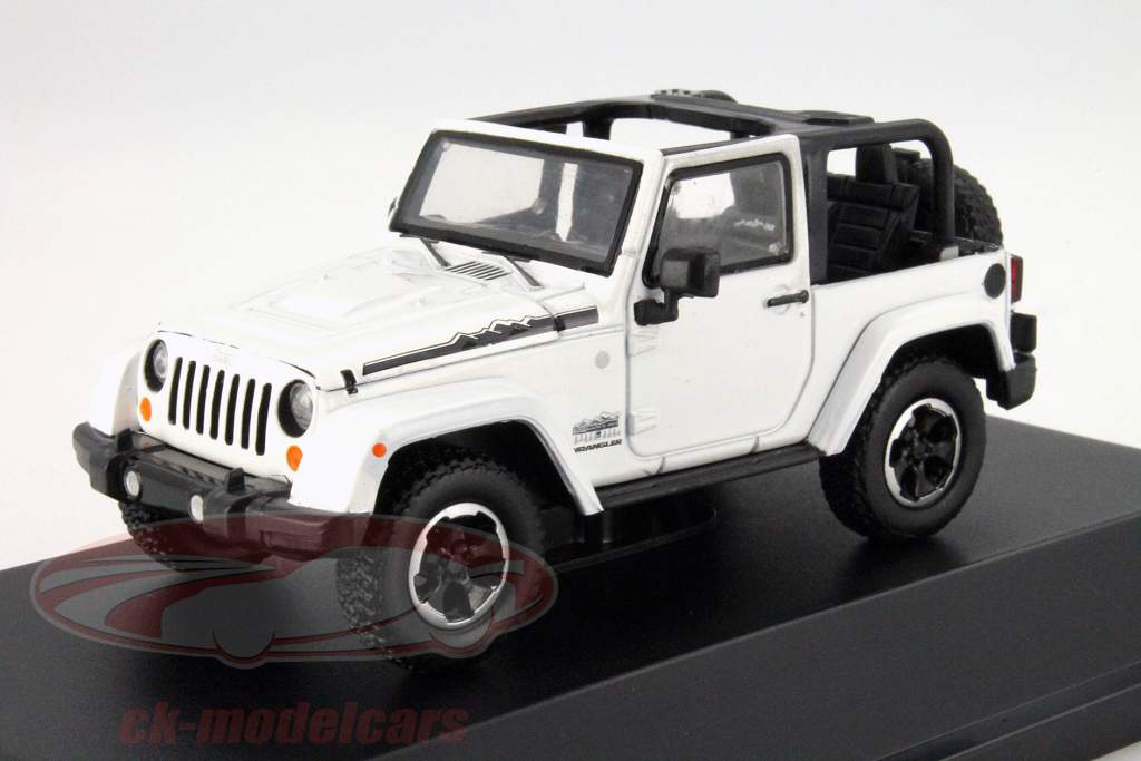 Jeep Wrangler Année 2014 blanc 1:43 Greenlight