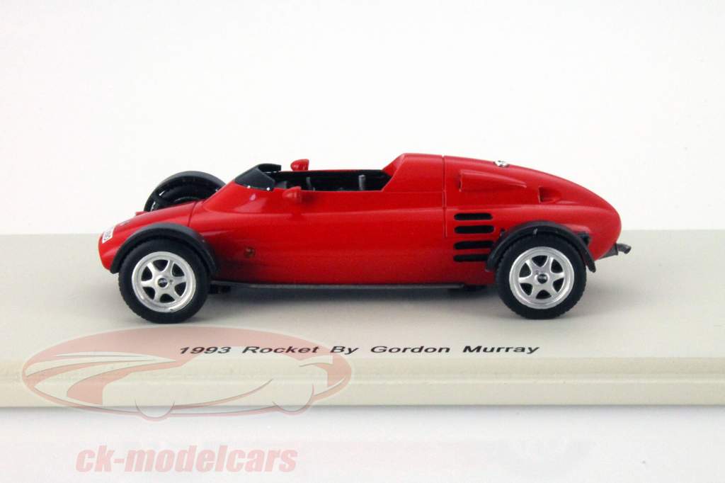 Rocket по Gordon Murray Год 1993 красный 1:43 Spark