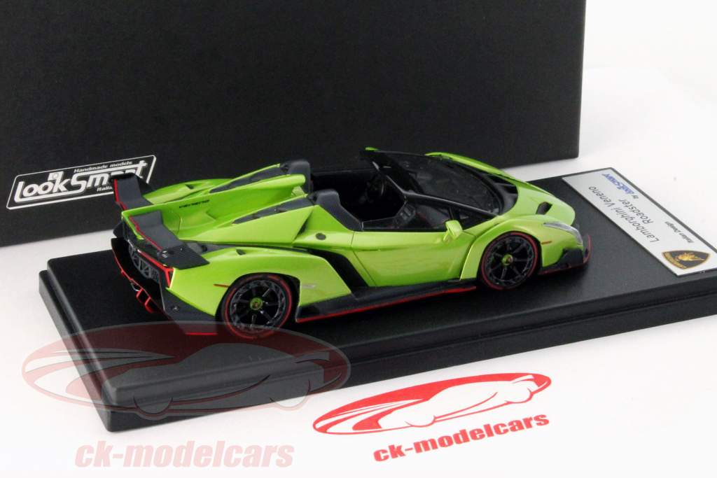 Lamborghini Veneno Roadster grøn 1:43 LookSmart