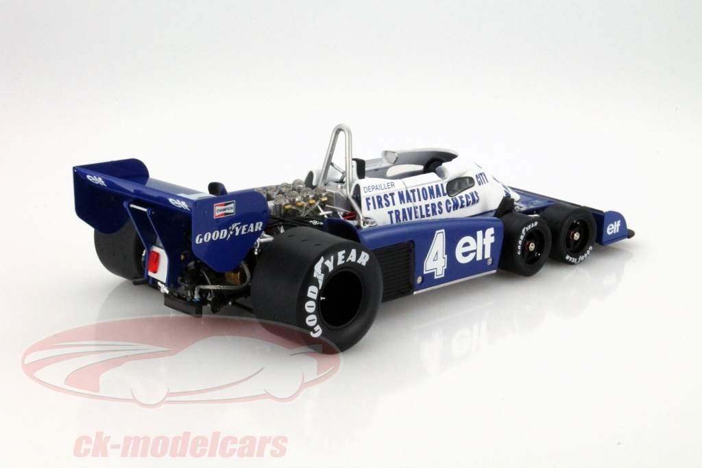 True Scale 1:18 Patrick Depailler Tyrrell P34 #4 Monaco GP