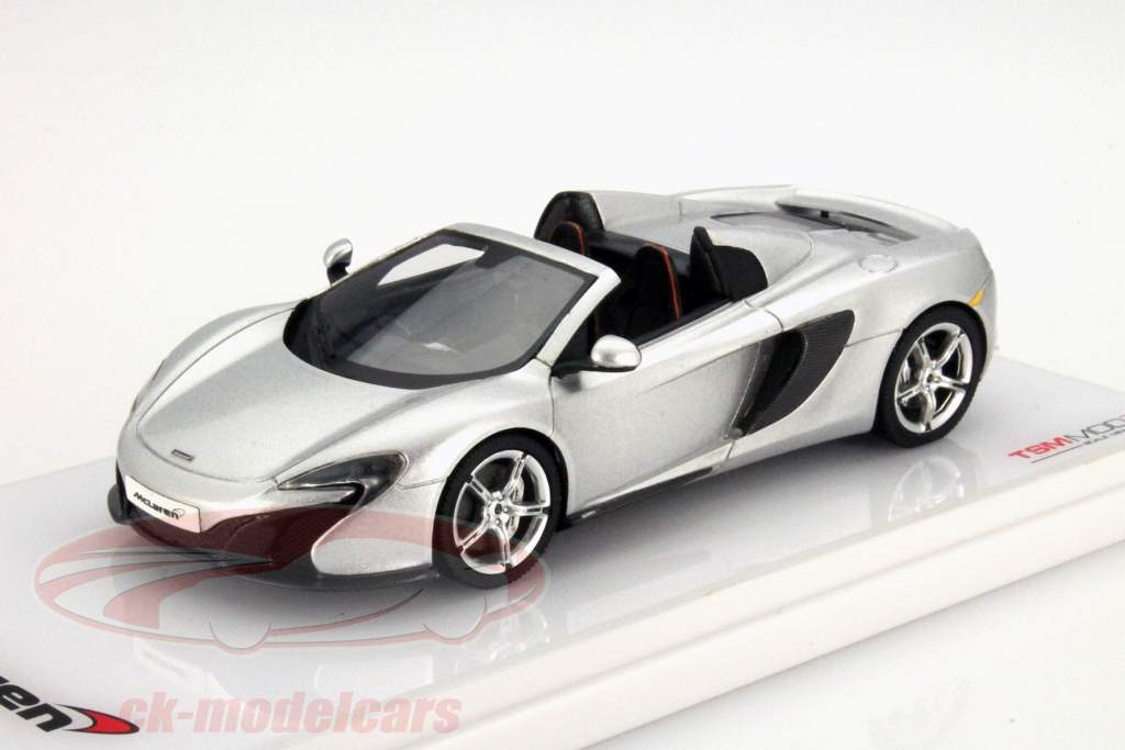 McLaren 650S Spider Anno 2015 Super Nova argento 1:43 TrueScale