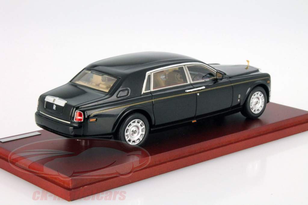 Rolls Royce Phantom Sedan EWB 年 2012 钻石 黑 1:43 TrueScale