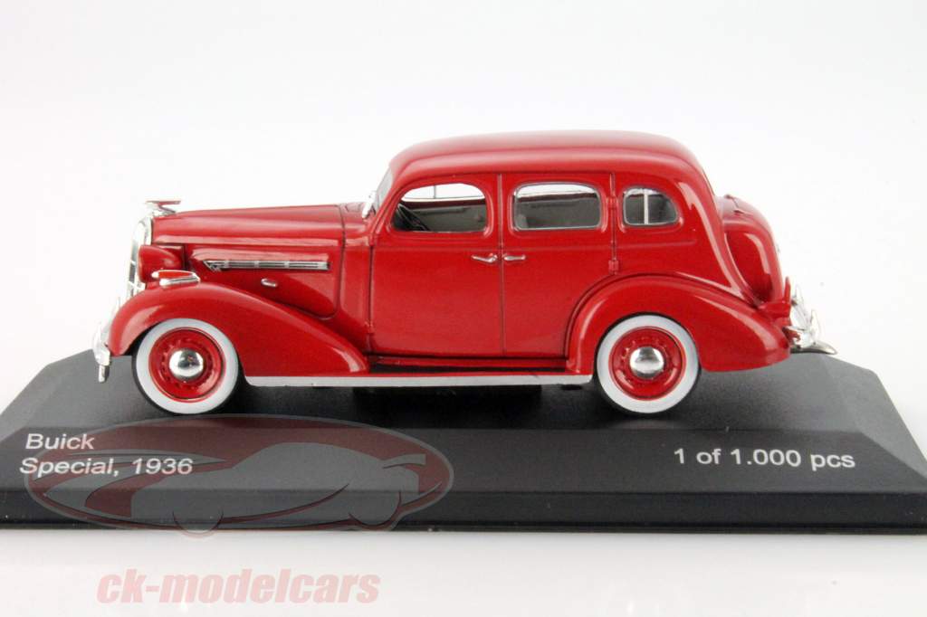 Buick Special Ano de construção 1936 roxo 1:43 WhiteBox