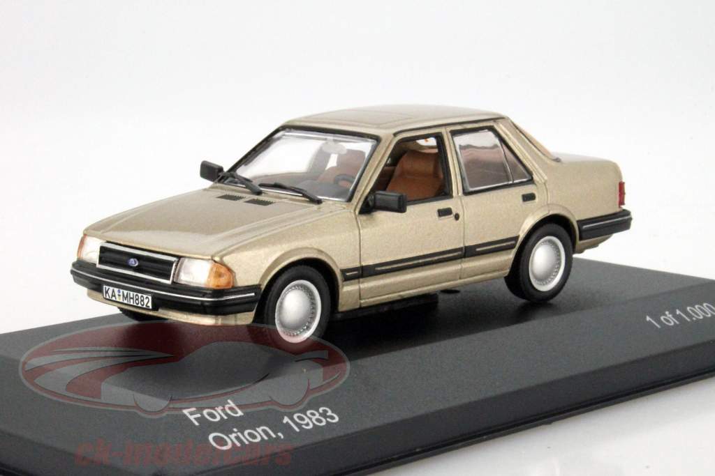 Ford Orion 修建的年份 1983 米色 金属的 1:43 WhiteBox
