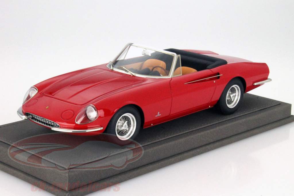 Ferrari 365 California Byggeår 1966 rød 1:18 BBR