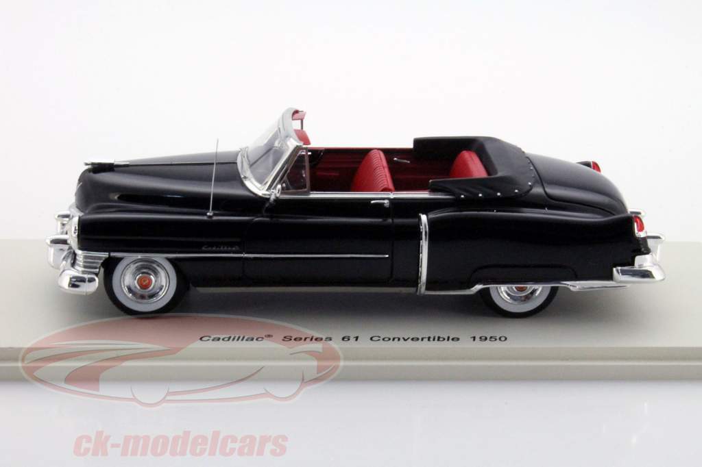 Cadillac Series 61 Convertible Byggeår 1950 sort 1:43 Spark