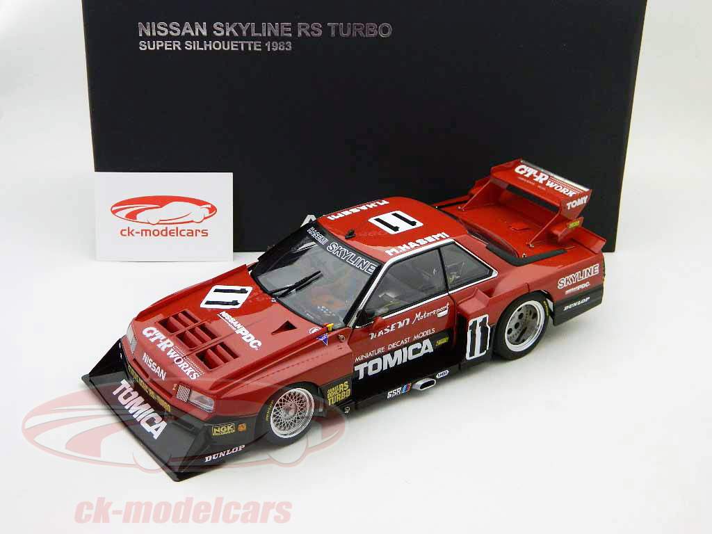 新品　AUTOart NISSAN SKYLINE RS TURBO 1983 1/18 AUTOart Nissan Skyline RS Turbo Super Silhouette '83