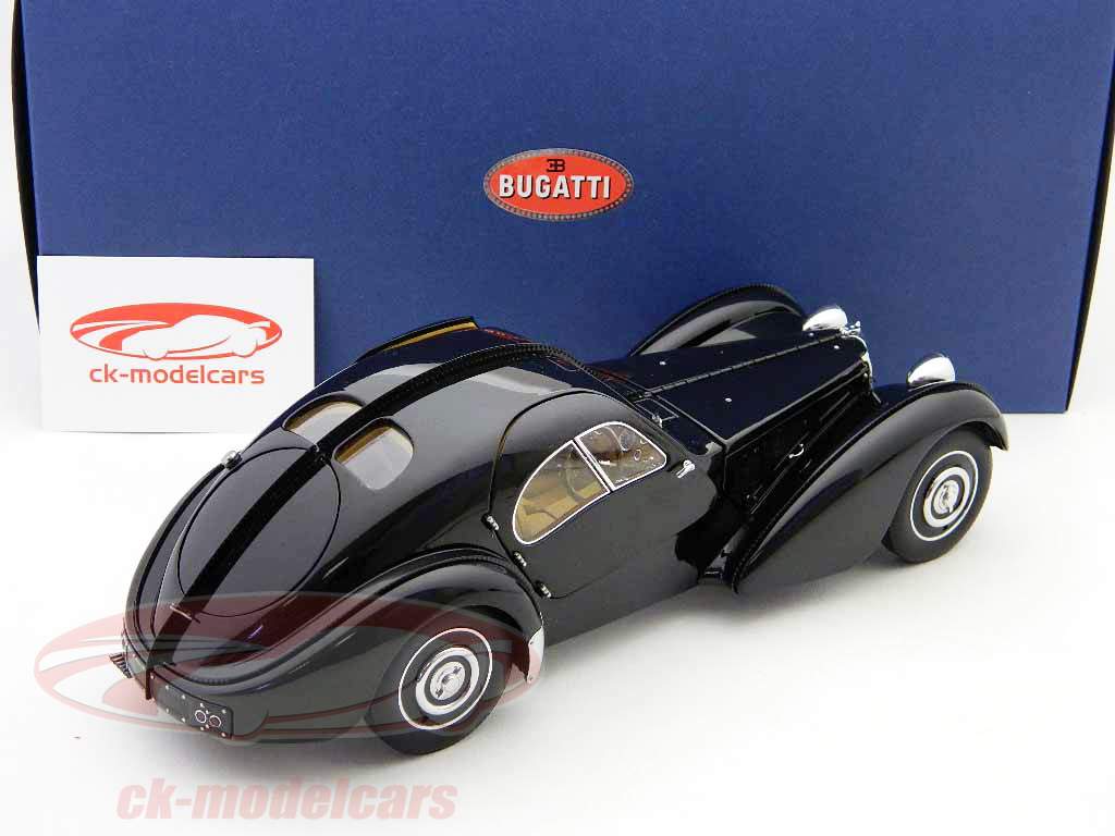 Bugatti 57 SC Atlantic noir / noir 1938 1:18 AutoArt