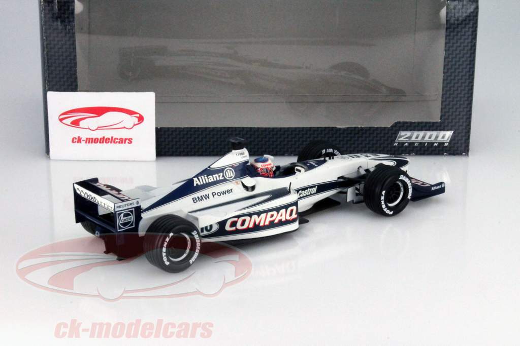 Jenson Button BMW Williams FW22 Формула 1 Saison 2000 1:18 HotWheels