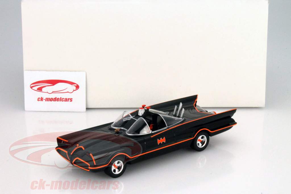 Batmobile Batman Fjernsyn Series 1966 sort 1:24 HotWheels