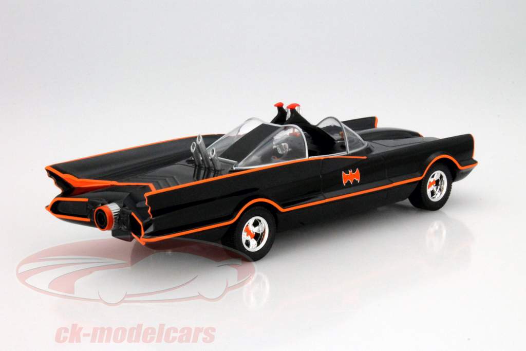 Batmobile Batman TV Serie 1966 nero 1:24 HotWheels