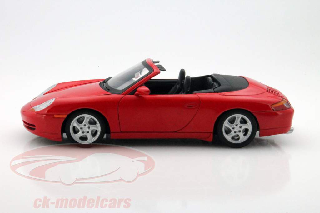 Porsche 996 Carrera Cabriolet rosso 1:18 Gate