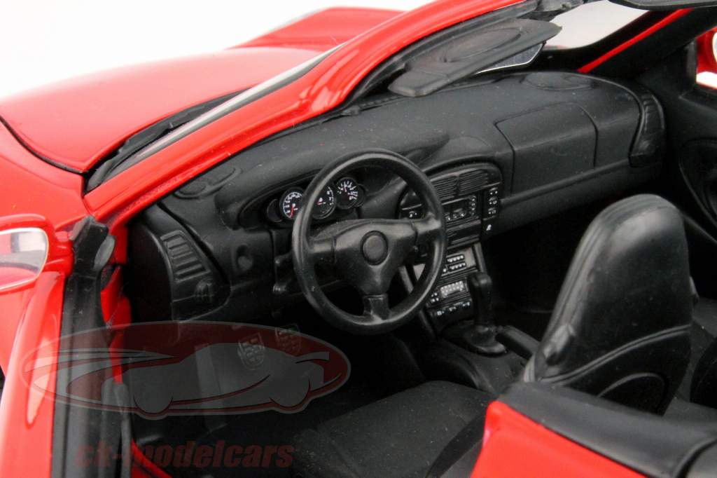 Porsche 996 Carrera Cabriolet rosso 1:18 Gate
