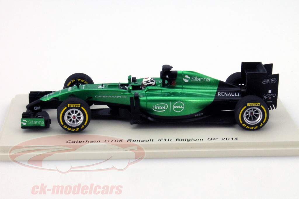 Andre Lotterer Caterham CT05 #10 Бельгия Врач общей практики Формула 1 2014 1:43 Spark