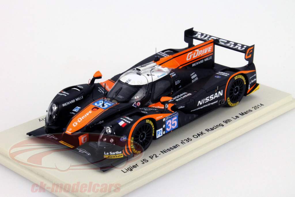 【Spark】Ligier JS P2-Nissan Le Mans 2015 Spark 1:43 Ligier JS P2 Nissan #35 24h LeMans 2014 OAK