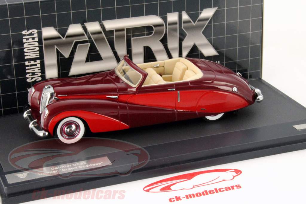 Matrix 1:43 Daimler DE 36 Hooper Green Goddes Year of