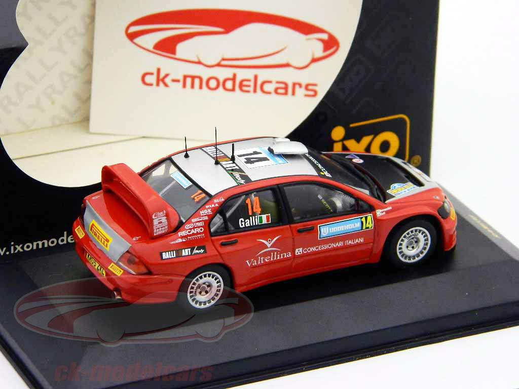 ミニカー Mitsubishi Lancer WRC Swedish Rally 2005 Mitsubishi Lancer Evolution VIII WRC | invelt Rallied & Raced