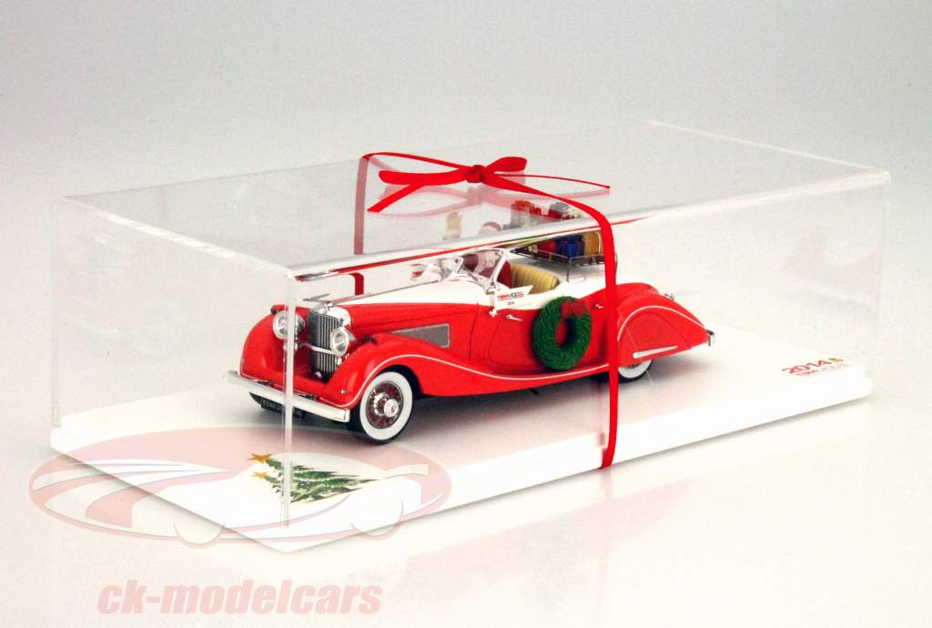 Duesenberg SJ Speedster Jul Edition 2014 rød / hvid 1:43 TrueScale