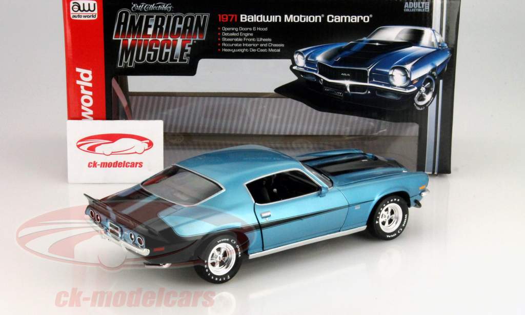 1971 Baldwin Motion Camaro 1/18 スケール AUTO WORLD AMM1197 1:18 Scale Baldwin Motion 1971 Chevy