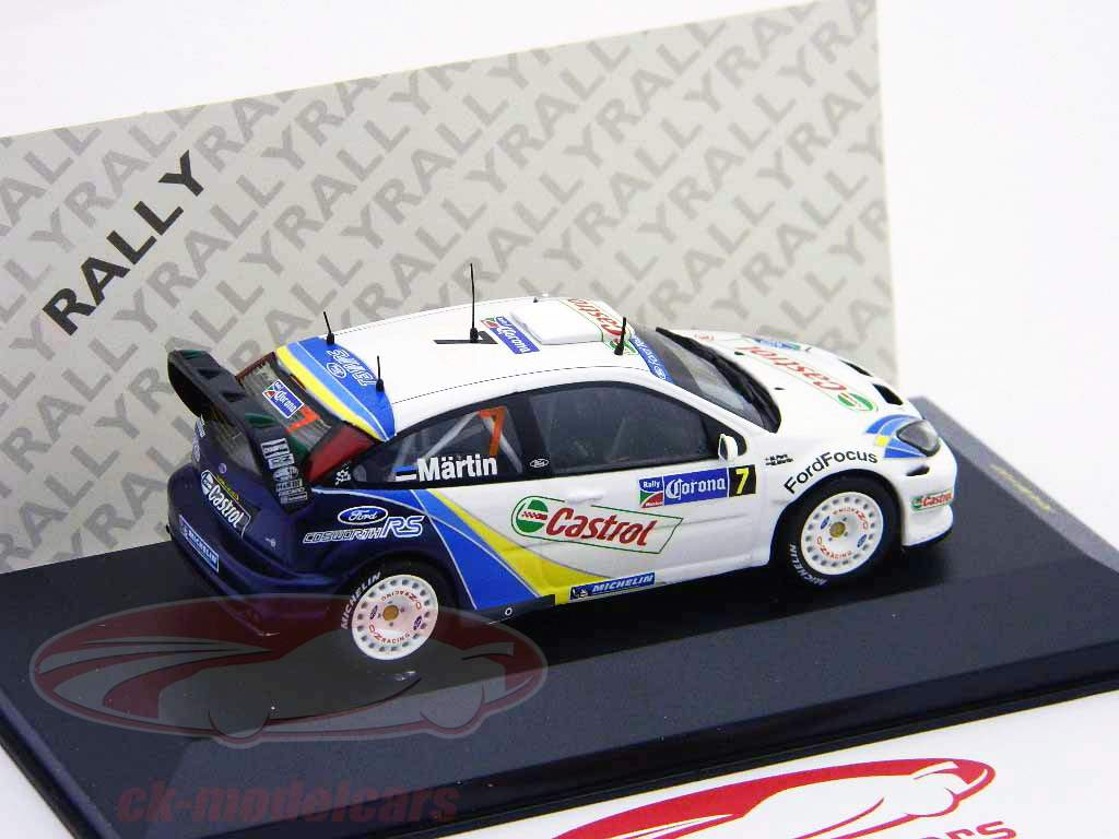 フォード·フォーカスRS WRC＃7 EV03メキシコラリー2004午前1時43分完成モデル