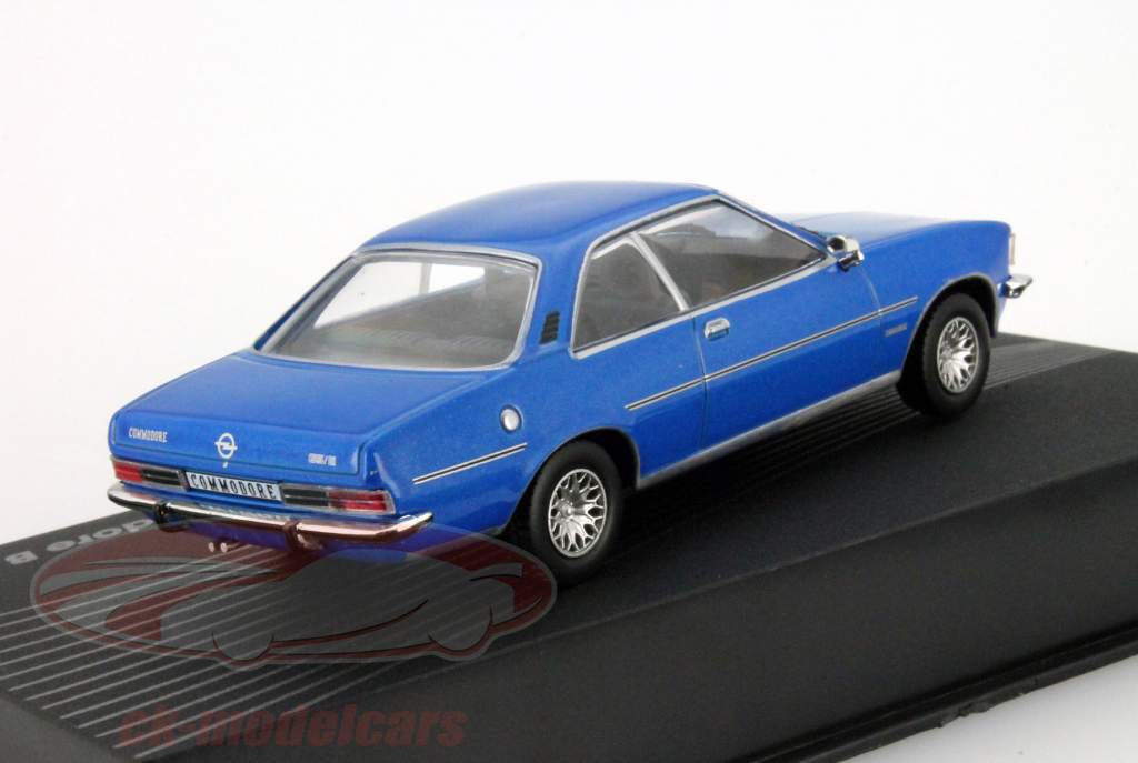 Opel Commodore B GS/E 年 1972-1977 青 1:43 Altaya