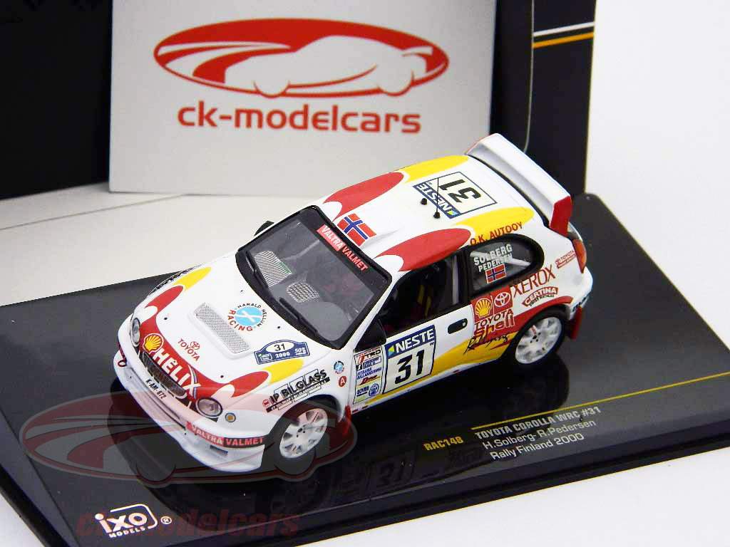 Ixo 1:43 トヨタカローラWRC＃31ラリー·フィンランド2000午前